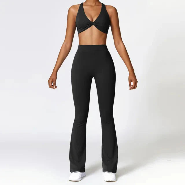 Elevate Your Workout with Our Stylish Redemption Gym Set: Leggings and Top!