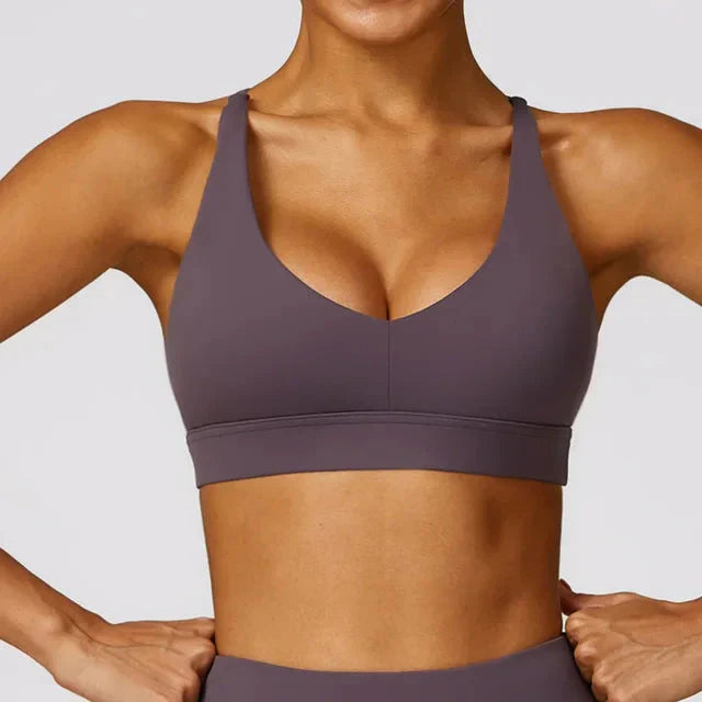 Elevate Your Workout with the Reflex Cross-Back Sports Bra