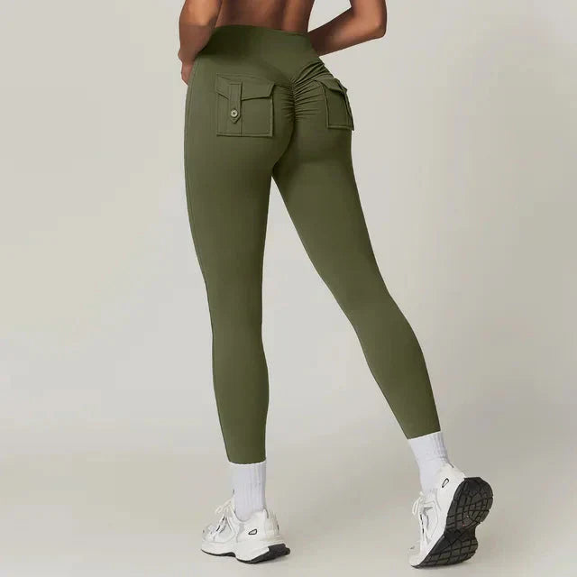 Sporty Chic Pocket Leggings