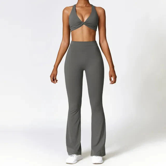 Elevate Your Workout with Our Stylish Redemption Gym Set: Leggings and Top!