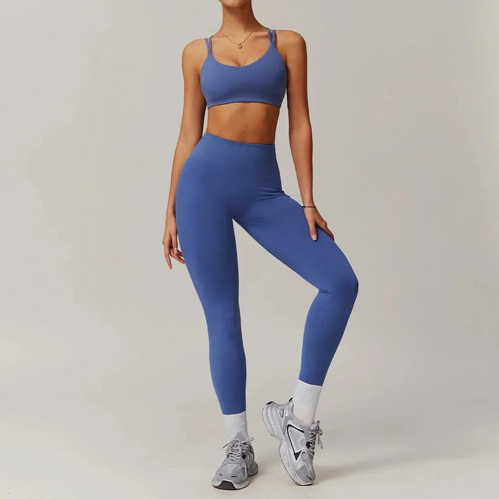Personalized Engraved Gym Set - Stylish Leggings & Top Combo