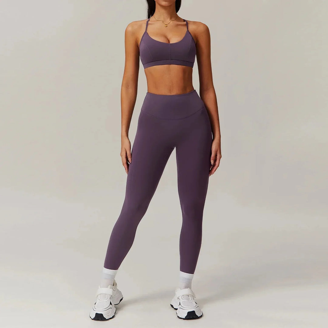 Ultimate Fitness Power Set - Stylish Leggings & Top Combo