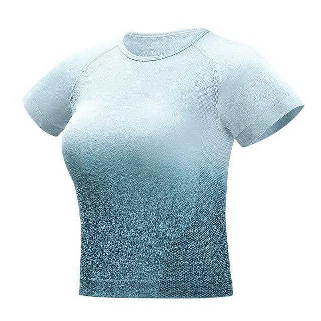 Stylish Ombre Short Sleeve Tee