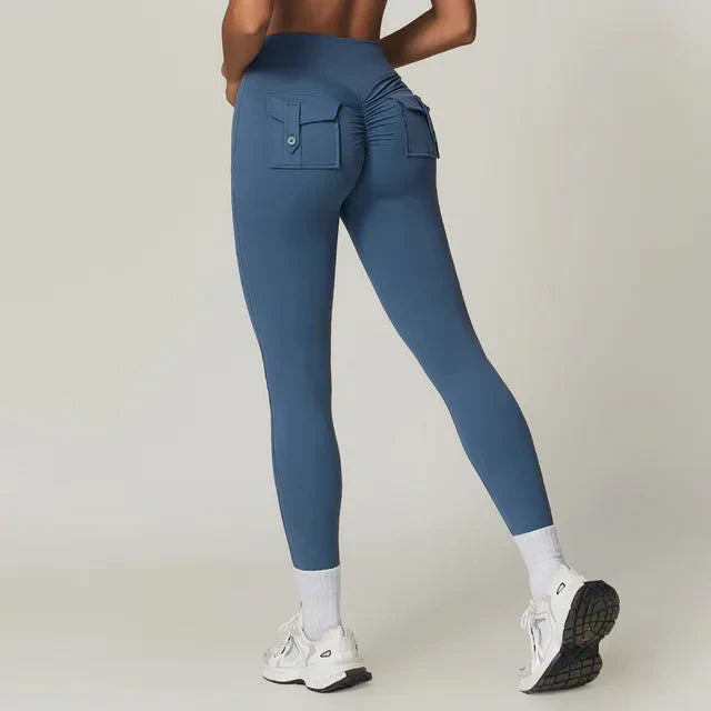 Sporty Chic Pocket Leggings