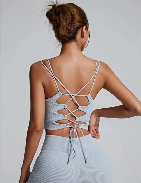 Enchanting X-Back Sports Bra