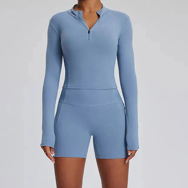 Elevate Your Workout: Dominance Athletic Gym Ensemble - Stylish Shorts & Top Set