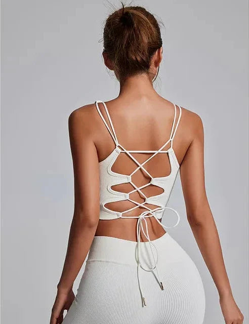 Enchanting X-Back Sports Bra