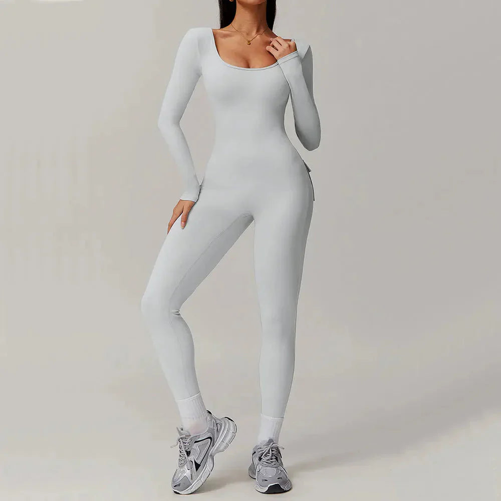 Elevate Your Style: Elegant Long Sleeve Jumpsuit