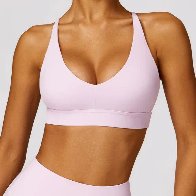 Elevate Your Workout with the Reflex Cross-Back Sports Bra