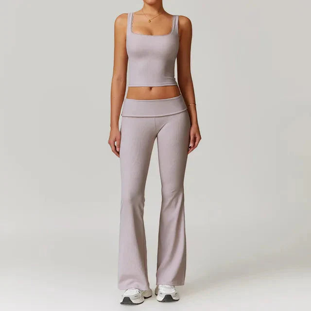Ultimate Performance Athletic Gear - Leggings and Vest Combo