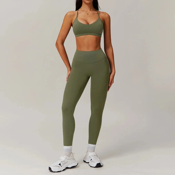 Ultimate Fitness Power Set - Stylish Leggings & Top Combo