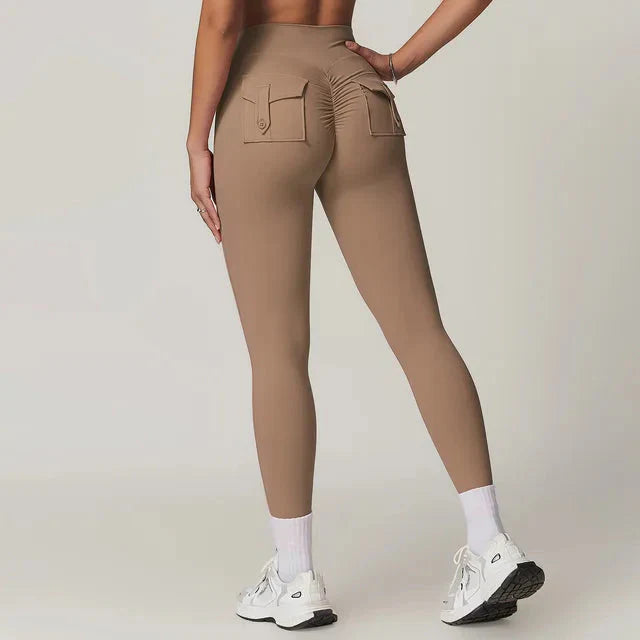 Sporty Chic Pocket Leggings