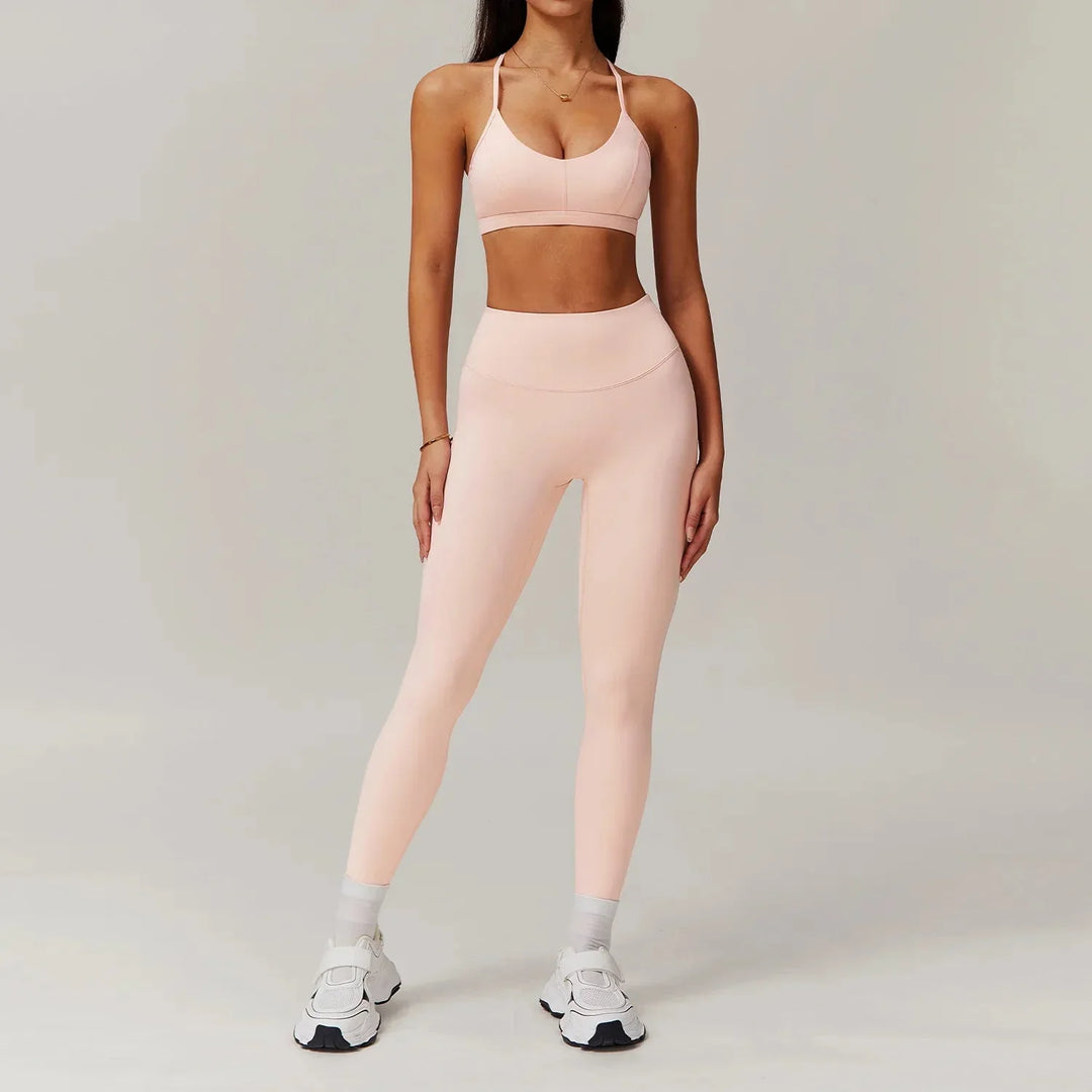 Ultimate Fitness Power Set - Stylish Leggings & Top Combo