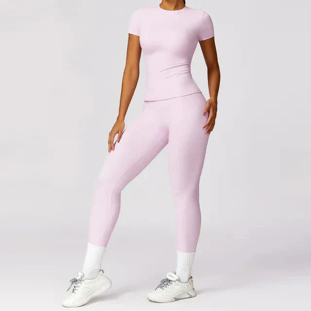 Ultimate Workout Collection - Stylish Leggings & Performance Shirt