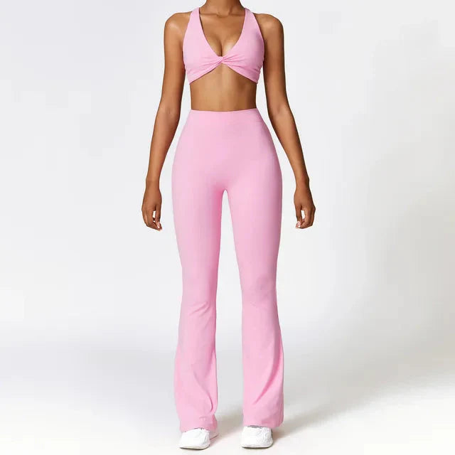 Elevate Your Workout with Our Stylish Redemption Gym Set: Leggings and Top!