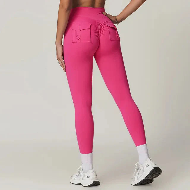 Sporty Chic Pocket Leggings