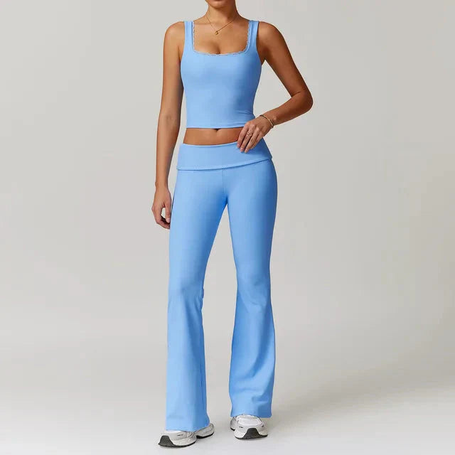 Ultimate Performance Athletic Gear - Leggings and Vest Combo