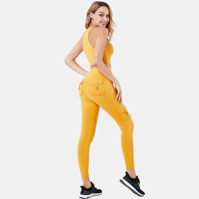 Elevate Your Style: Lift-Up Pocket Leggings