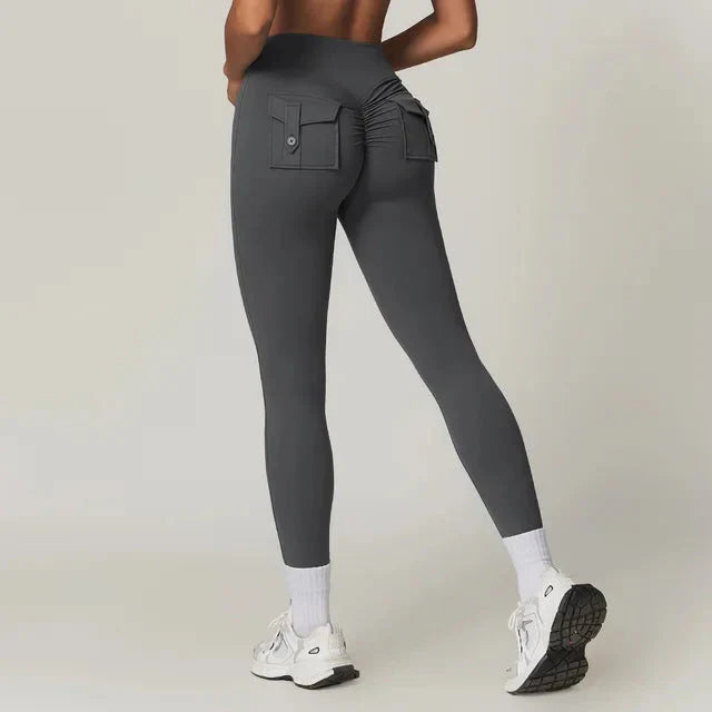 Sporty Chic Pocket Leggings