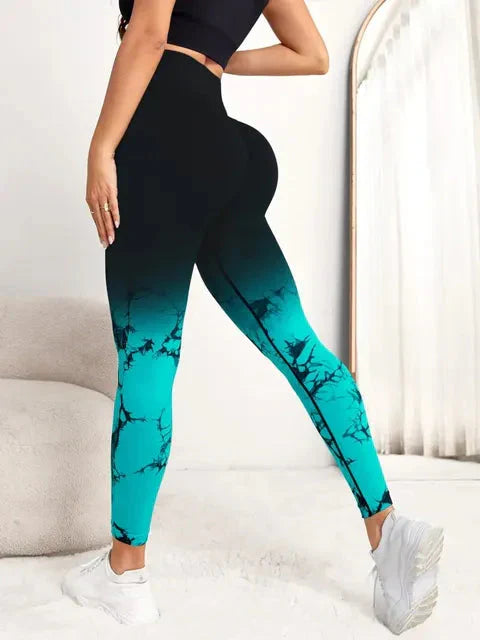 Vibrant Tie Dye Seamless Leggings for Ultimate Comfort and Style