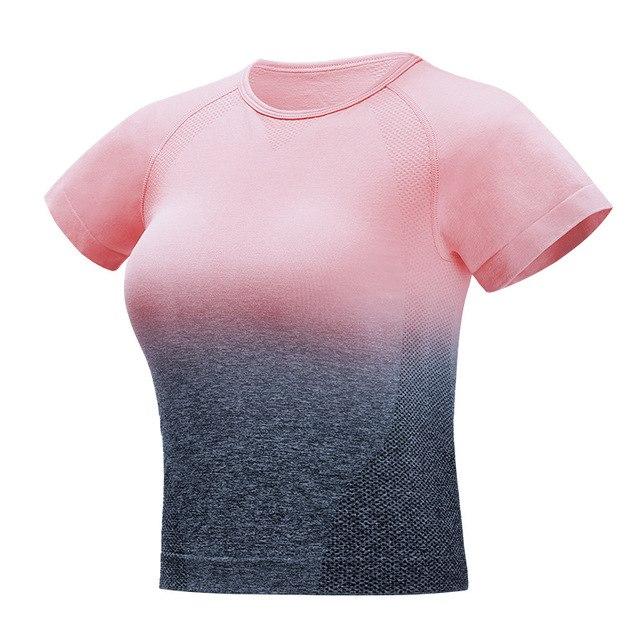 Stylish Ombre Short Sleeve Tee