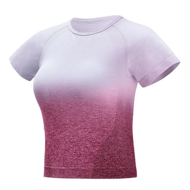 Stylish Ombre Short Sleeve Tee