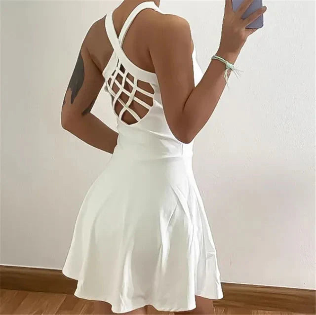 Chic Vibes One-Piece Tennis Dress